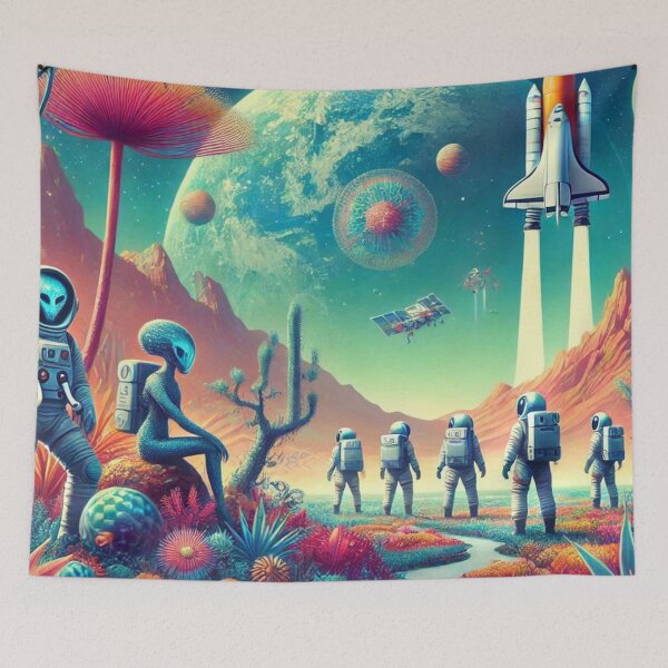 Item preview, Alien Astronaut Adventure  designed and sold by WyckedLynn.