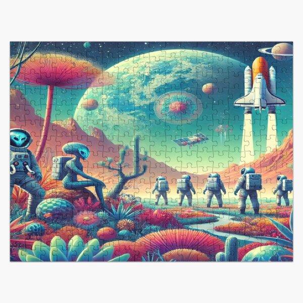 Item preview, Alien Astronaut Adventure  designed and sold by WyckedLynn.