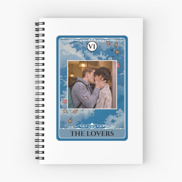 Item preview, Heartstopper Lovers Tarot Card designed and sold by RuthandRose.