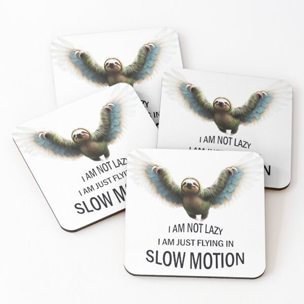 Item preview, Flying Sloth in Slow Motion designed and sold by HAFIZ-DP.