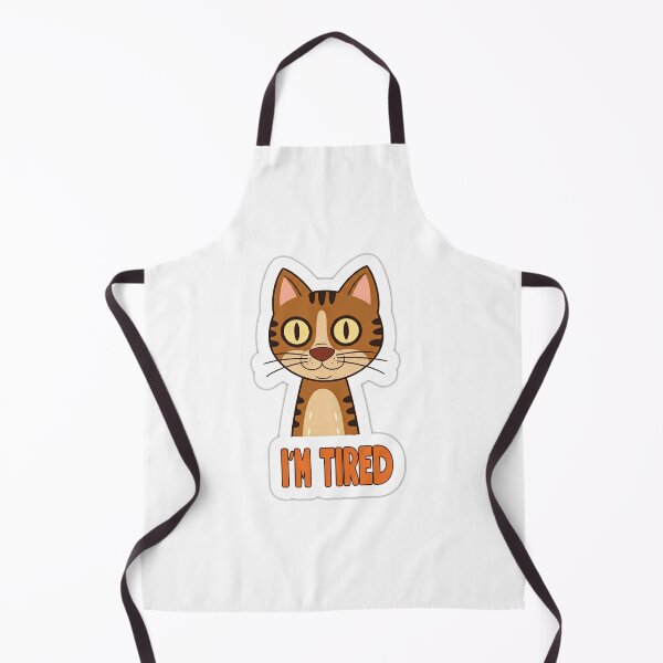 Item preview, Tired cat designed and sold by skidds.