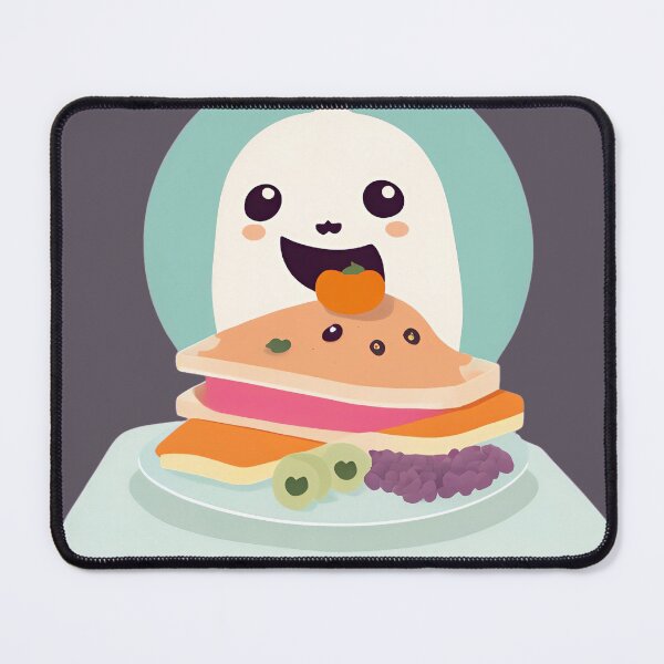 Item preview, Cute Boo Enjoying a Meal designed and sold by Crush-Vogue.