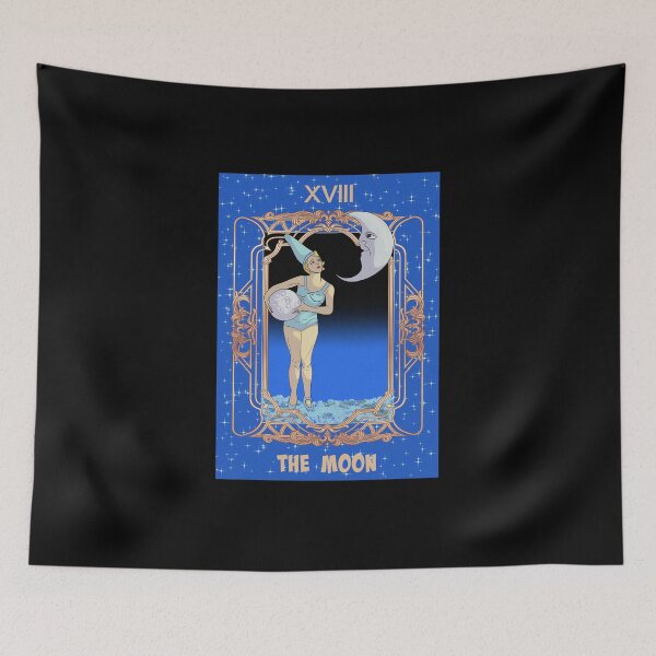 Item preview, Tarot cards "the moon" designed and sold by Joncasmiart.