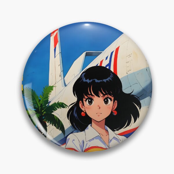 Item preview, Douala Cameroon Africa Retro Anime Girl 80s Vintage Travel designed and sold by Retro-Anime9.