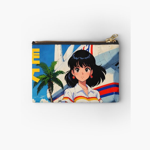 Item preview, Douala Cameroon Africa Retro Anime Girl 80s Vintage Travel designed and sold by Retro-Anime9.