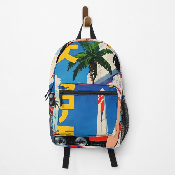 Item preview, Douala Cameroon Africa Retro Anime Girl 80s Vintage Travel designed and sold by Retro-Anime9.