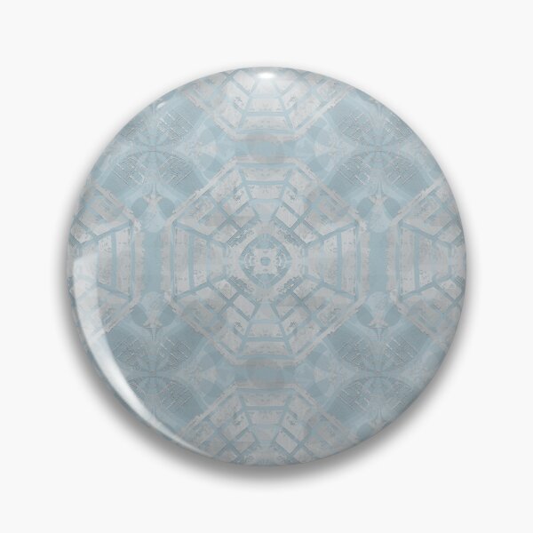 Item preview, Chinese Medallion V4 - Pastel Blue designed and sold by Carina Parry Studios.