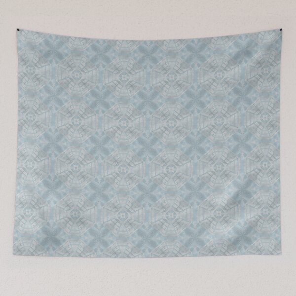 Item preview, Chinese Medallion V4 - Pastel Blue designed and sold by Carina Parry Studios.