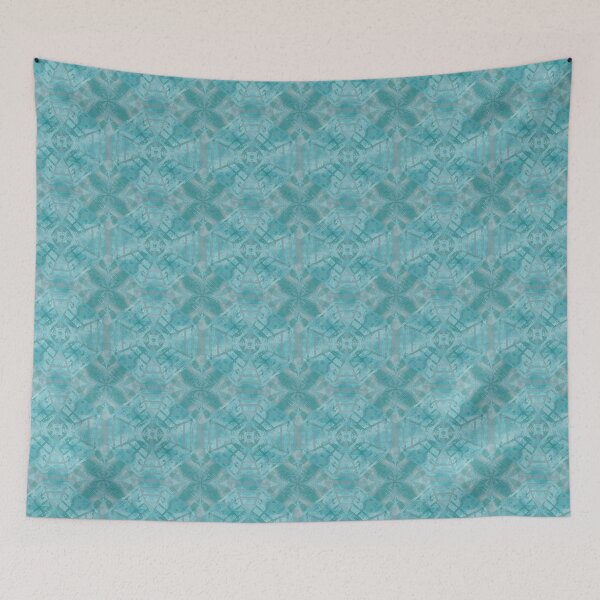 Item preview, Chinese Medallion V4 - Aqua designed and sold by Carina Parry Studios.