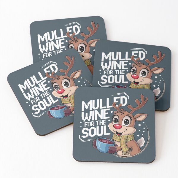Item preview, Mulled wine for the soul" - Pixel Art illustration designed and sold by TeeDesignMaster.