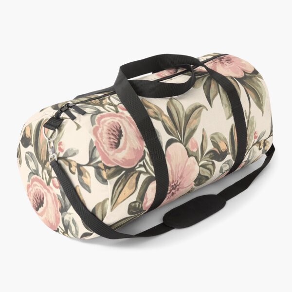Item preview, Vintage Pink Roses on Beige Botanical Design Pattern #1212 designed and sold by CARRAANN.