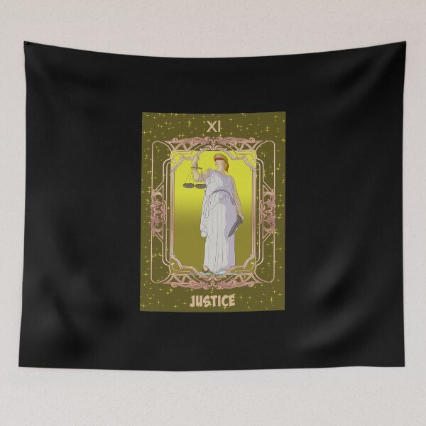 Item preview, Tarot cards "justice" designed and sold by Joncasmiart.