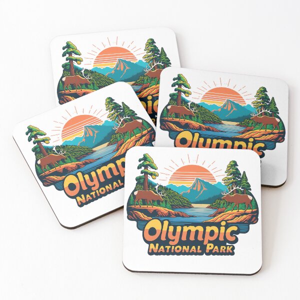 Item preview, Olympic National Park Gift – Celebrate Nature's Majesty with Stunning Designs designed and sold by LoliDesignShop.
