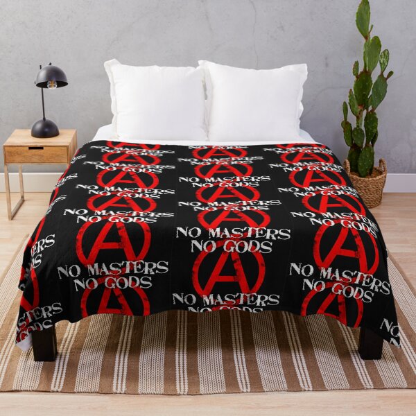 Item preview, Anarchy No Gods No Masters - Print designed and sold by Earth Nature Creations.