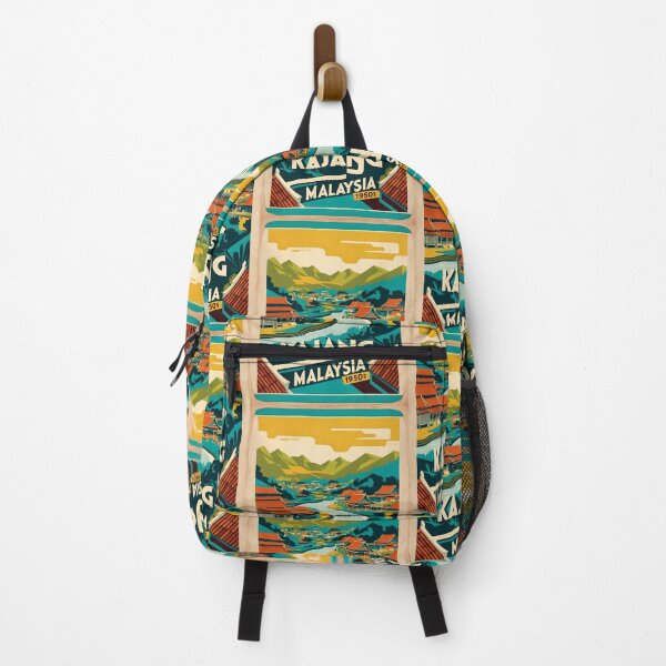 Item preview, Kajang Malaysia Vintage Travel Tourism designed and sold by TravelersGems.