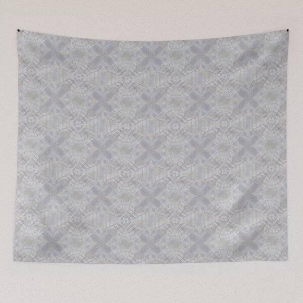 Item preview, Chinese Medallion V4 - Pale slate designed and sold by Carina Parry Studios.