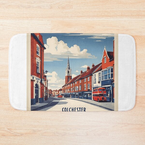 Item preview, Colchester United Kingdom Vintage Travel Tourism  designed and sold by TravelersGems.