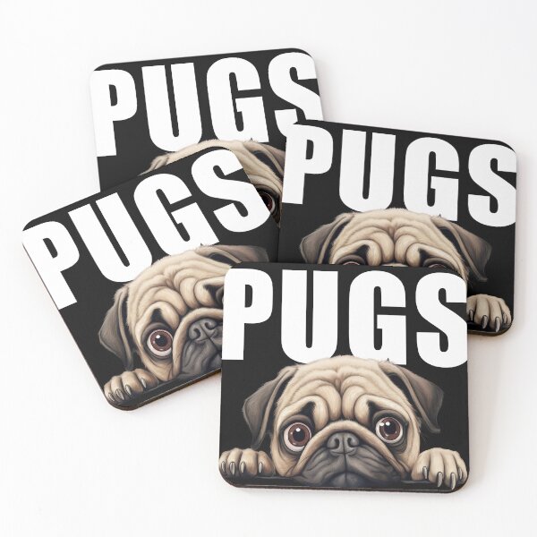 Item preview, Life Is Better With Pugs  designed and sold by Leo Hill.