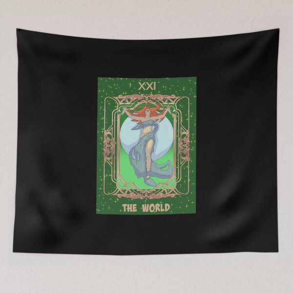 Item preview, Tarot cards "the world" designed and sold by Joncasmiart.