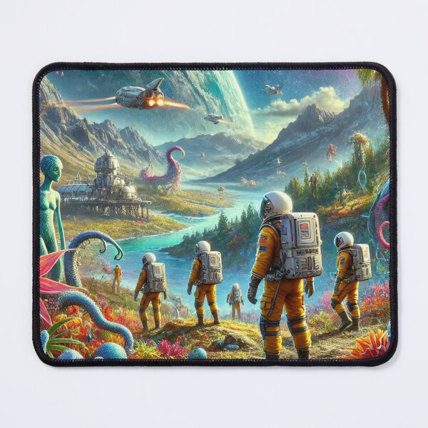 Item preview, Alien Astronaut Time Travelers designed and sold by WyckedLynn.
