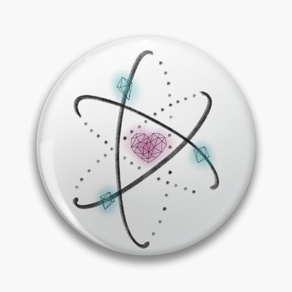 Item preview, Love and atoms designed and sold by AngelDigitalArt.