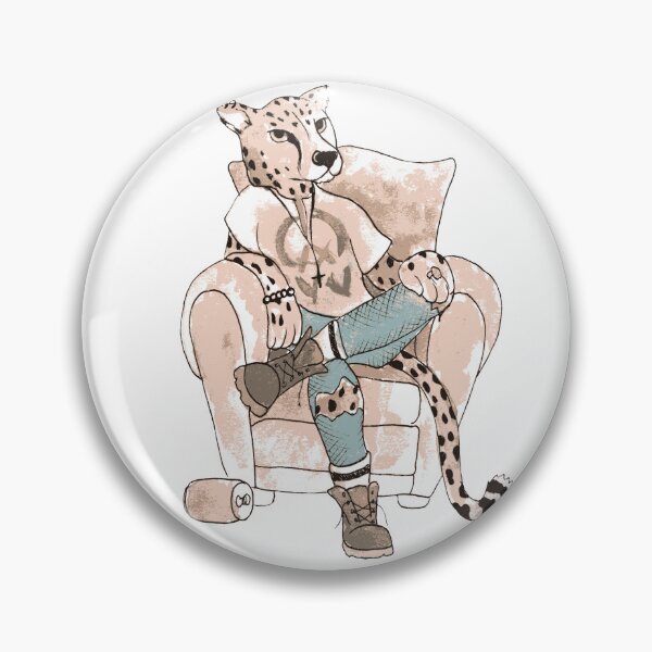 Item preview, Gatito grunge, guepardos demasiado geniales designed and sold by Creativbubble.