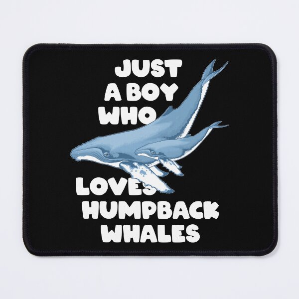 Item preview, Humpback Whale Just a boy who loves Humpback Whales designed and sold by NicGrayGraphic.