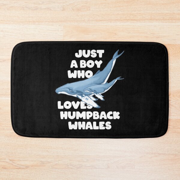 Item preview, Humpback Whale Just a boy who loves Humpback Whales designed and sold by NicGrayGraphic.
