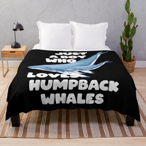 Item preview, Humpback Whale Just a boy who loves Humpback Whales designed and sold by NicGrayGraphic.