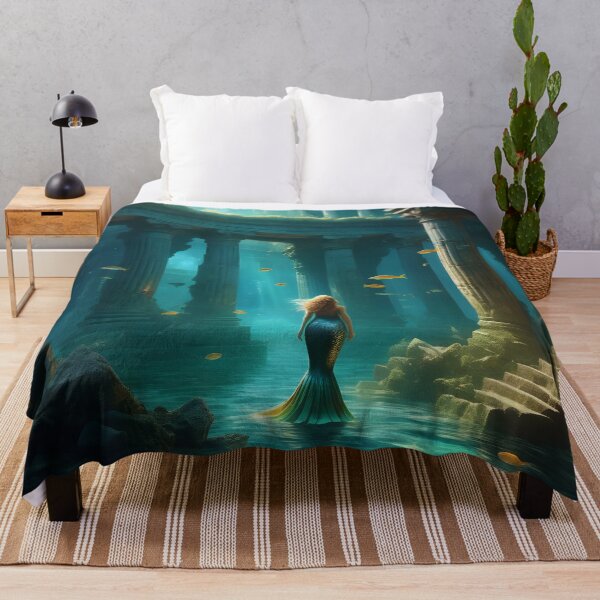 Item preview, Mermaid in Atlantis designed and sold by ACuriousshoppe.