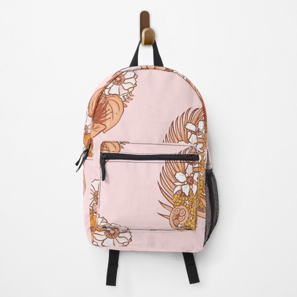 Item preview, Native NZ flora and fauna in orange style designed and sold by Creativbubble.