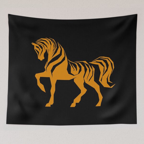 Item preview, Majestic Geometric Horse designed and sold by the Zarock Shop.