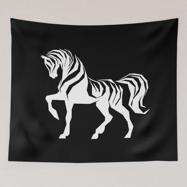 Item preview, Majestic Geometric Horse designed and sold by the Zarock Shop.