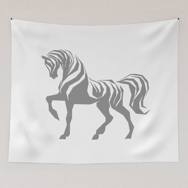 Item preview, Majestic Geometric Horse designed and sold by the Zarock Shop.