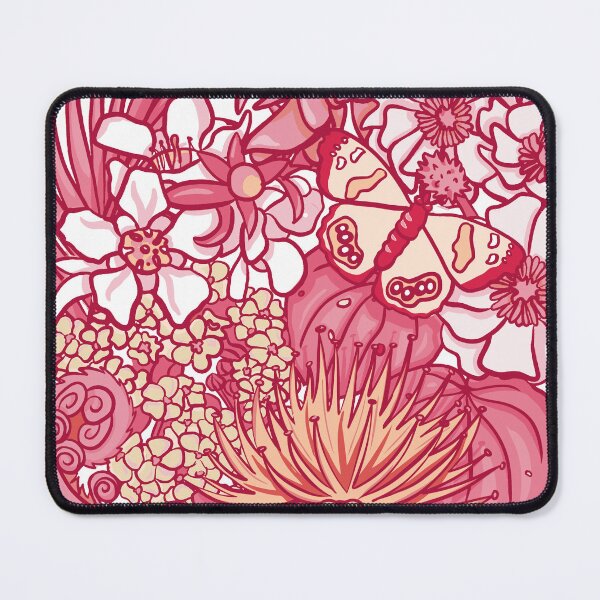 Item preview, NZ Native plants in pink designed and sold by Creativbubble.