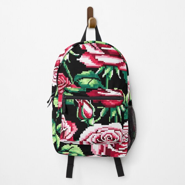 Item preview, Pixelated roses design #2 designed and sold by Domo-Design.