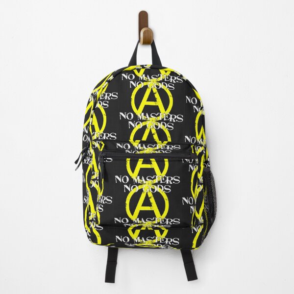 Item preview, Yellow Anarchy No Gods No Masters - Print designed and sold by Earth Nature Creations.