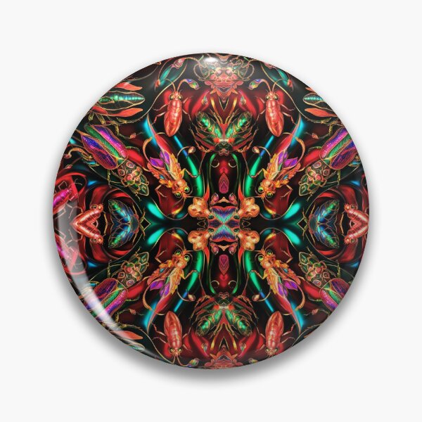 Aperçu de l'œuvre "Bug Bliss – A Symphony of Tiny Insect Patterns" créée et vendue par RAZYCREATOR.