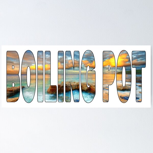 Item preview, BOILING POT - Tea Tree bay Noosa Heads National Park designed and sold by Adam Gormley.