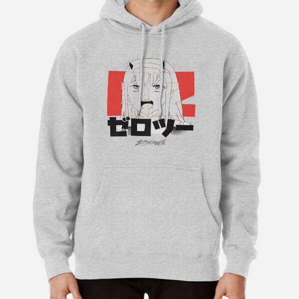 Zero Two 02 ゼロツー Pullover Hoodie
