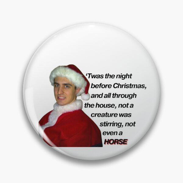 Item preview, The Holiday Collection: Chris Kreider Night Before Christmas Sticker designed and sold by OffsideNewsCo.
