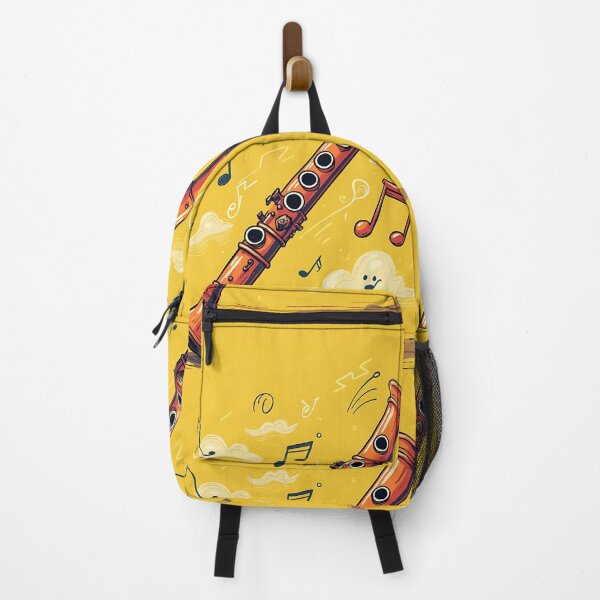 Item preview, Elegant Flute Melody Yellow Minimalist Art designed and sold by RadDeck.