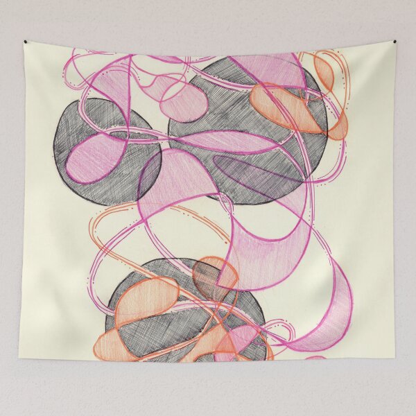 Item preview, Doodle Design 3 | Abstract |Color Pencil and ink designed and sold by Raquellibee.