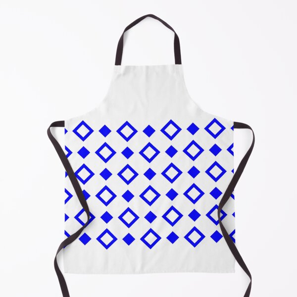 Item preview, seamless geometric pattern, Seamless geometric diamond pattern in two tone blue. blue diamond checkerboard, chessboard seamless Repeat seamless pattern design for fabric print, 2 layer diamond designed and sold by pipikijung.