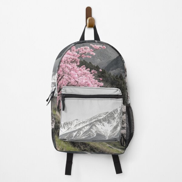 Item preview, Timeless Harmony: Cherry Blossoms and Monochrome Mountains designed and sold by fc2c.