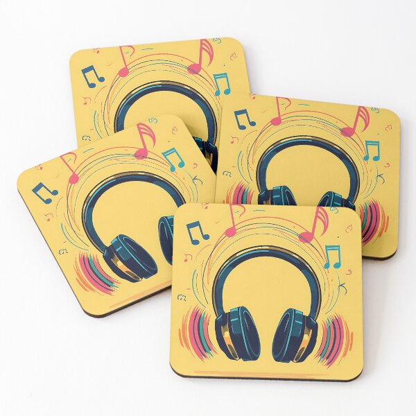 Item preview, Head Phones Yellow Design designed and sold by RadDeck.