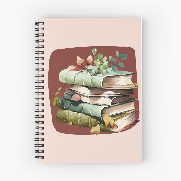 Item preview, Stack of Books with Foliage designed and sold by CMB-Editing.