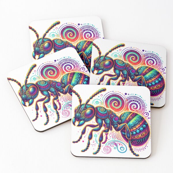 Item preview, Psychedelic Antscape designed and sold by becauseturkey.