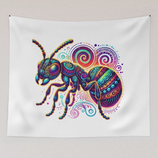 Item preview, Psychedelic Antscape designed and sold by becauseturkey.