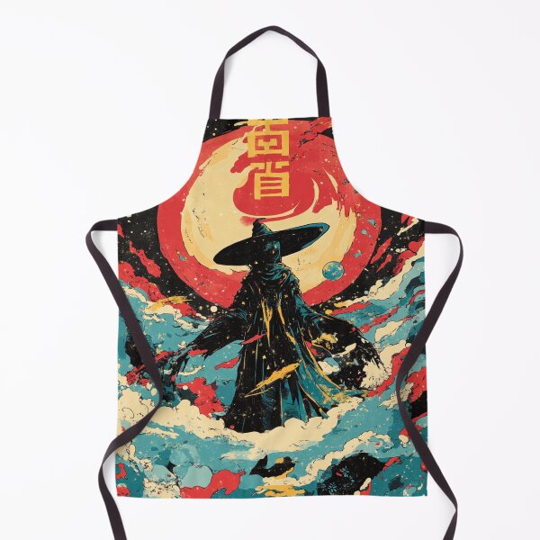 Item preview, African American Witch Summoning Magical Comets 呪文の流星 designed and sold by PrintsByFrank.